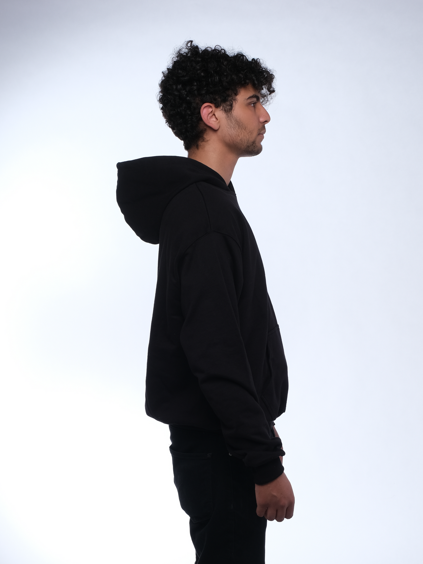 "MIDNIGHT BLACK" Premium Hoodie